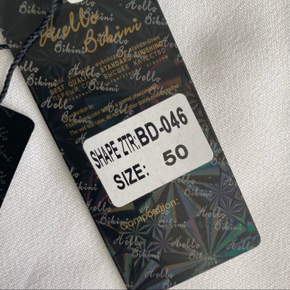 HELLO BIKINI PLUS SIZE FLORAL BATHING SUIT(RUNS VERY SMALL…MORE LIKE A LARGE) - Picture 4 of 16